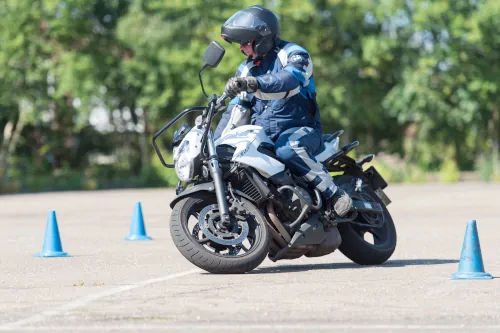 Motorrijbewijspoint Deurne motor rijtest